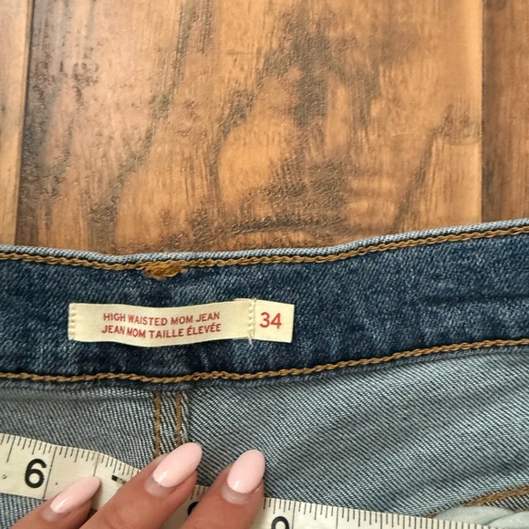 Levi's Blue Straight Leg Women's Pants - Picture 8 of 8